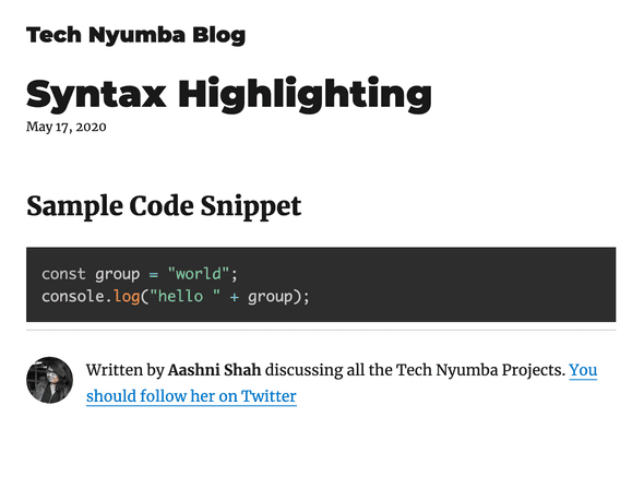 syntax highlighting 02